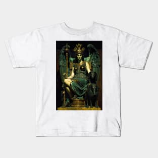 Athena, Goddess of Wisdom Kids T-Shirt